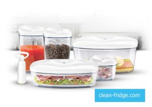 clean fridge - boxes